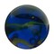 Toe Breaker 50mm (2") SEA TURTLE clear Blue/Green Marbles glass ball HUGE Swirl